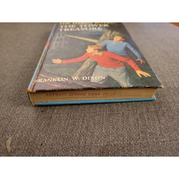 1959 The Tower Treasure by Franklin W. Dixon: The Hardy Boys - Picture 4 of 12